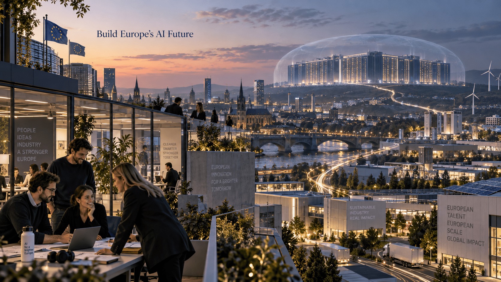 Europeisk AI-strategi med frontier AI, gründere, industri og kapital til vekstselskape