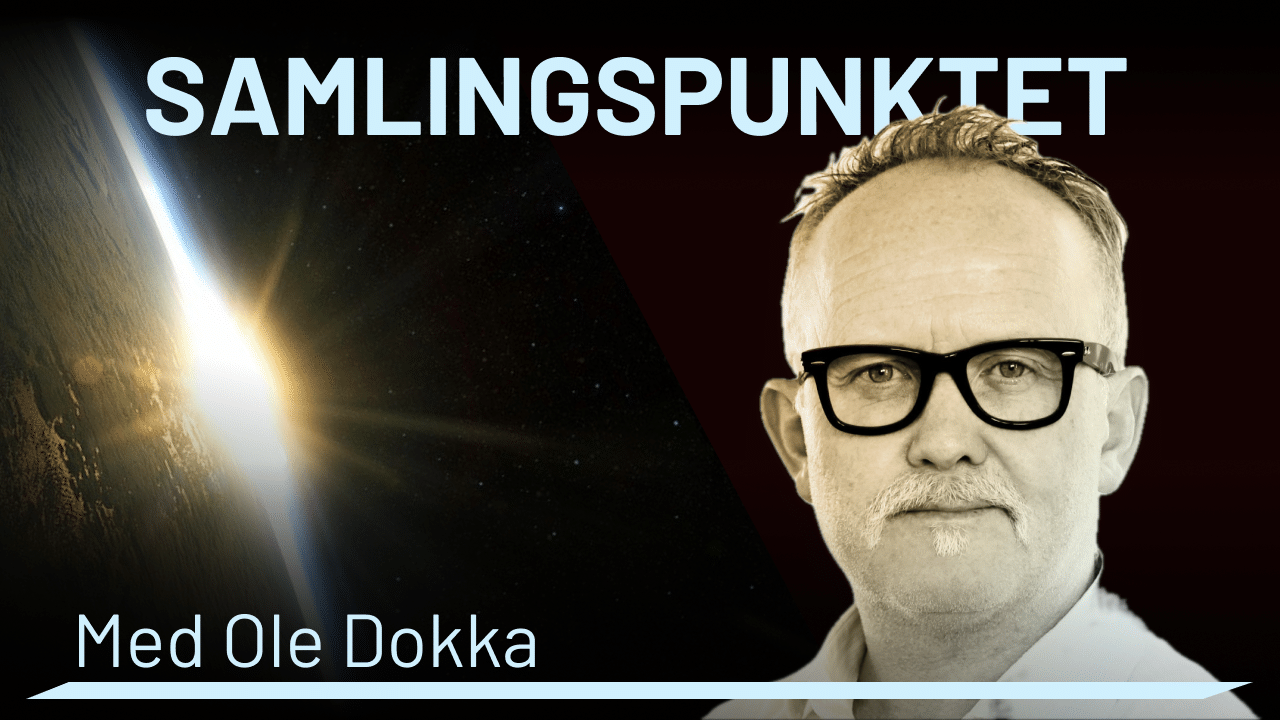 Thumbnail for Spacepodden-episoden med Ole Dokka og teksten Samlingspunktet